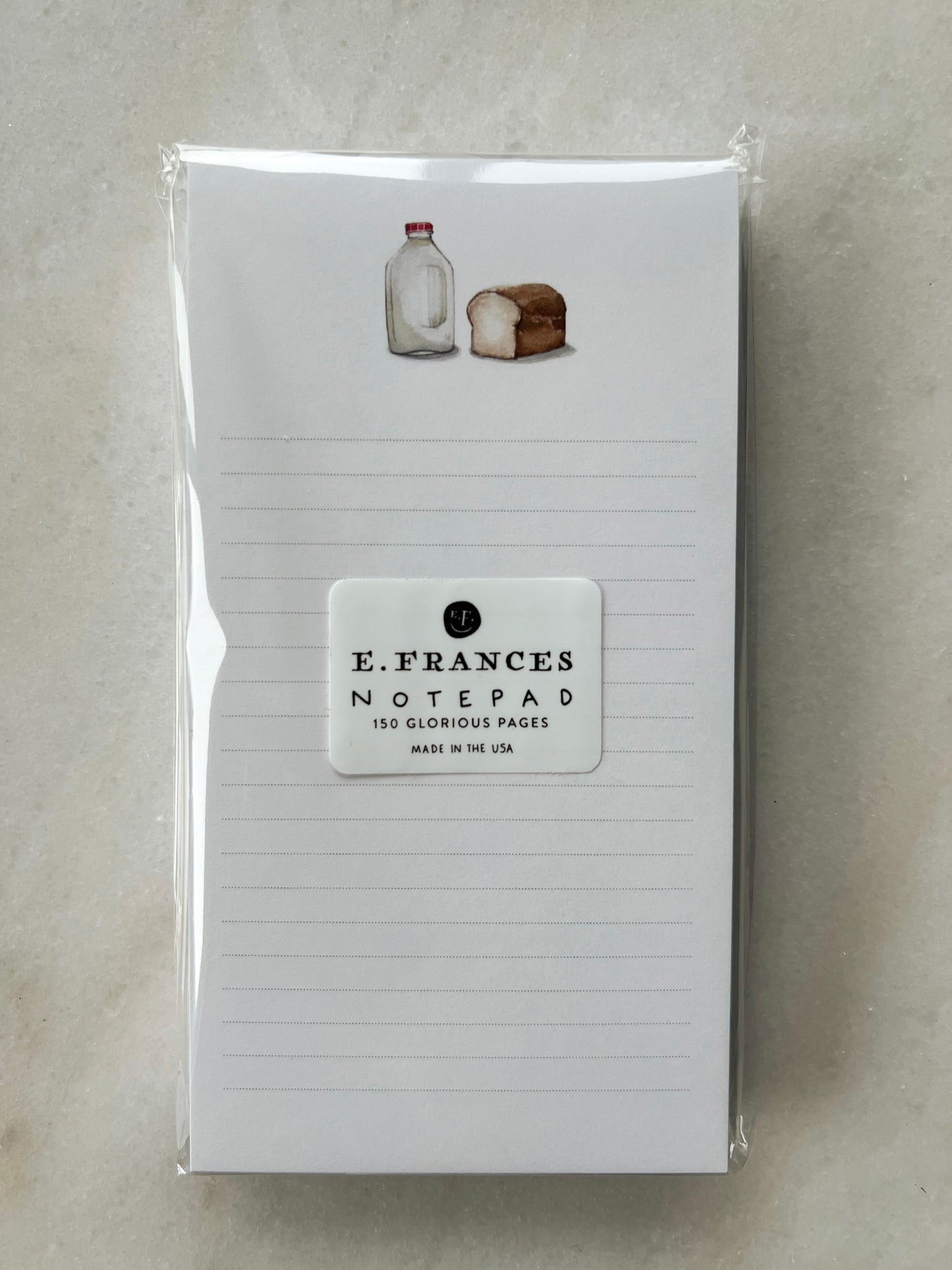 Milk & Bread Notepad