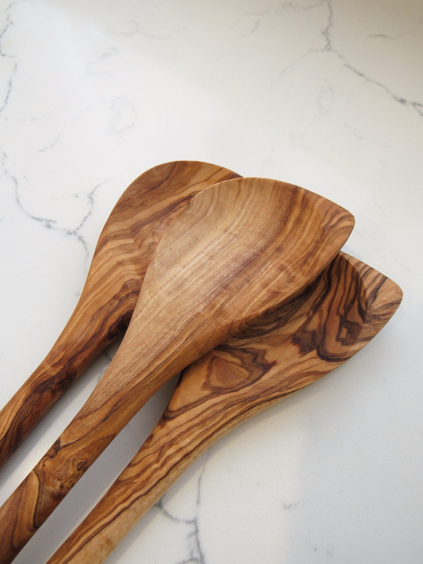 Olive Wood Pointed Baking Spoon