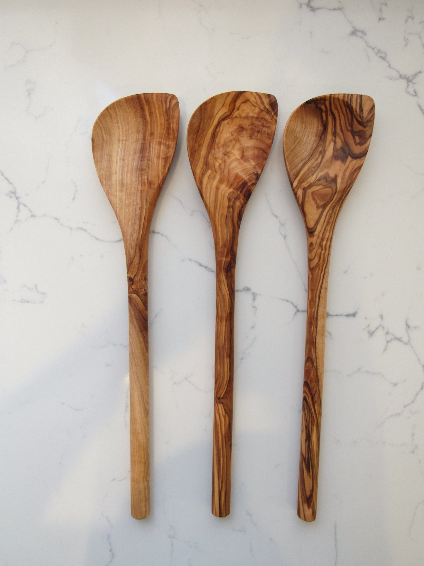 Olive Wood Pointed Baking Spoon