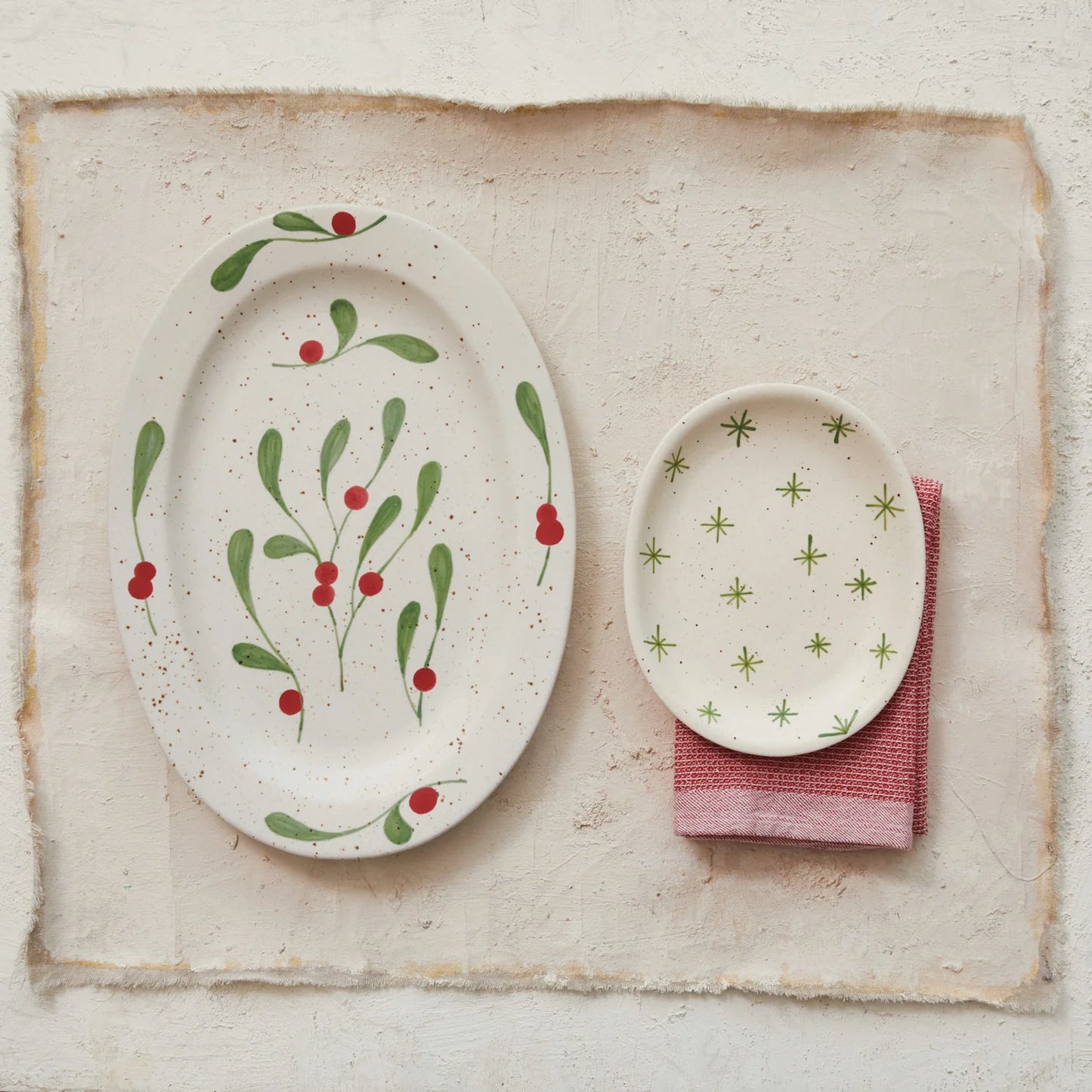 Mistletoe Platter